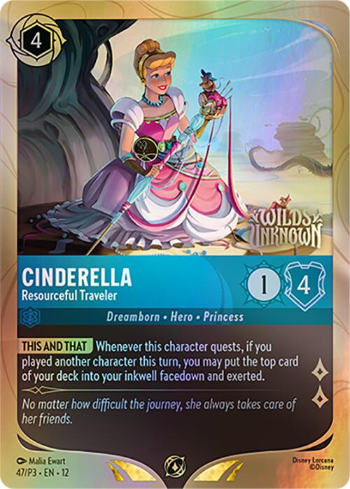 Cinderella - Resourceful Traveler (47) [Promo Cards] | Shuffle n Cut Hobbies & Games
