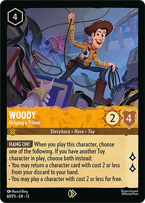 Woody - Helping a Friend (60) [Promo Cards] | Shuffle n Cut Hobbies & Games