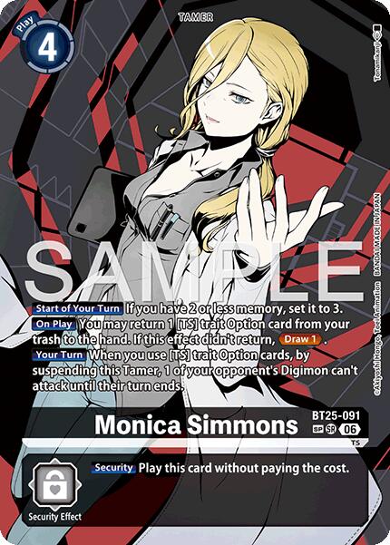 Monica Simmons [BT25-091] (SP) [Dual Revolution] | Shuffle n Cut Hobbies & Games