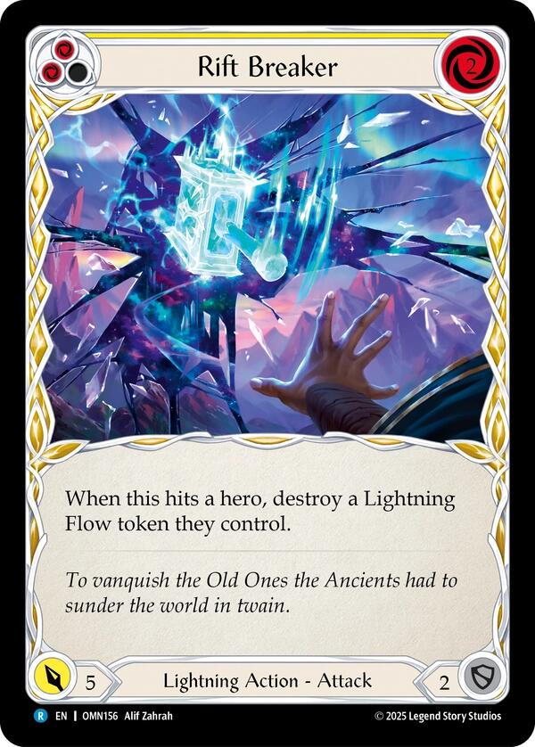 Rift Breaker (Yellow) [OMN156] (Omens of the Third Age) | Shuffle n Cut Hobbies & Games