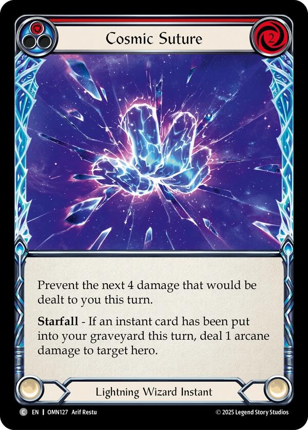 Cosmic Suture (Red) [OMN127] (Omens of the Third Age) | Shuffle n Cut Hobbies & Games