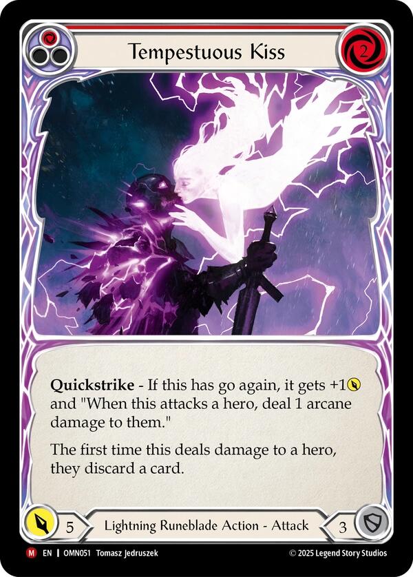 Tempestuous Kiss [OMN051] (Omens of the Third Age) | Shuffle n Cut Hobbies & Games