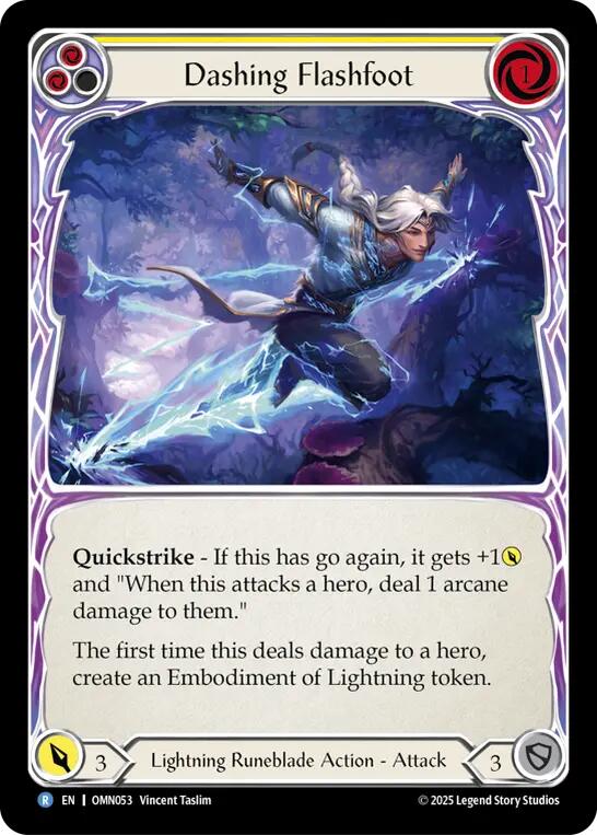 Dashing Flashfoot [OMN053] (Omens of the Third Age) | Shuffle n Cut Hobbies & Games