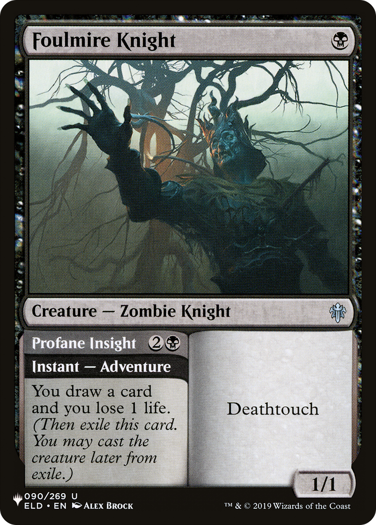 Foulmire Knight [The List] | Shuffle n Cut Hobbies & Games