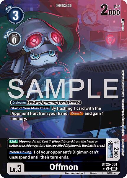 Offmon [BT25-061] (Full Art) [Dual Revolution] | Shuffle n Cut Hobbies & Games