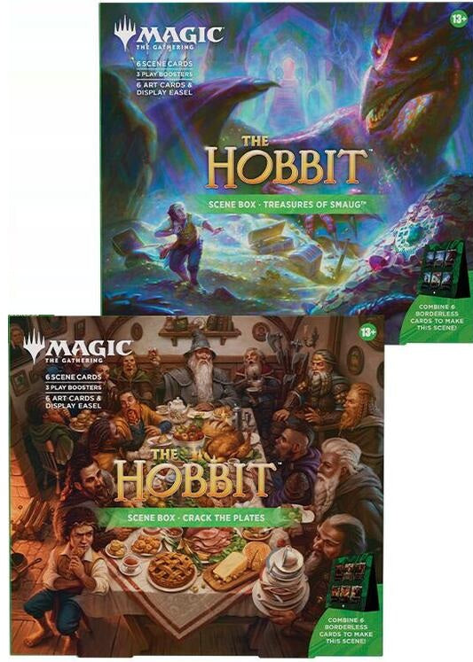 The Hobbit Scene Box Case (One Of Each) | Shuffle n Cut Hobbies & Games