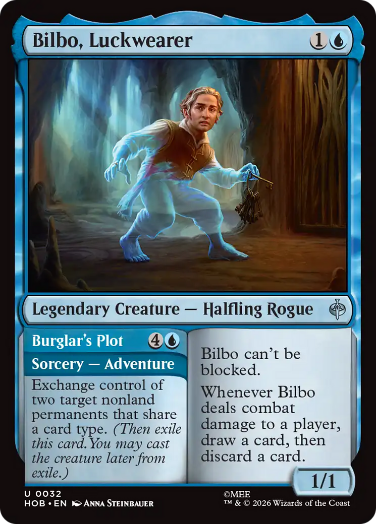 Bilbo, Luckwearer [The Hobbit] | Shuffle n Cut Hobbies & Games