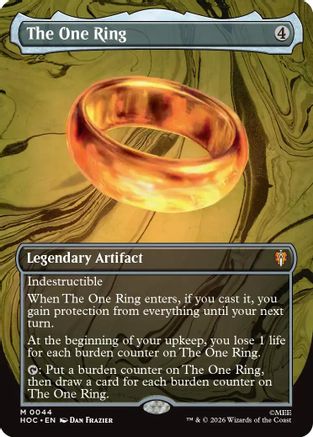 The One Ring (Borderless) [The Hobbit: Eternal-Legal] | Shuffle n Cut Hobbies & Games