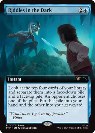 Riddles in the Dark (Extended Art) [Media Promos] | Shuffle n Cut Hobbies & Games