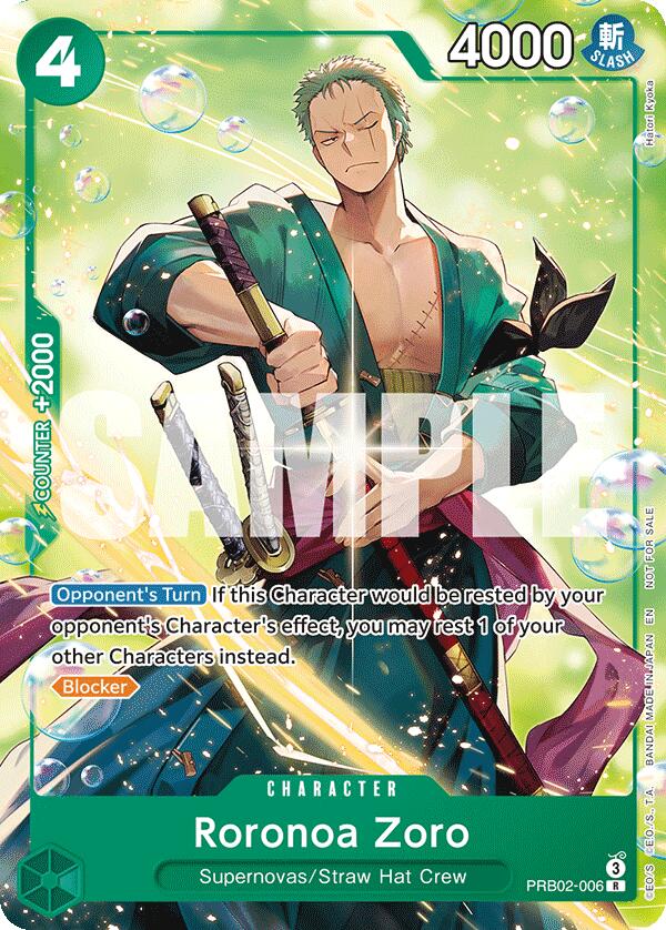 Roronoa Zoro (Welcome Pack 2026 Vol.1) [One Piece Promotion Cards] | Shuffle n Cut Hobbies & Games
