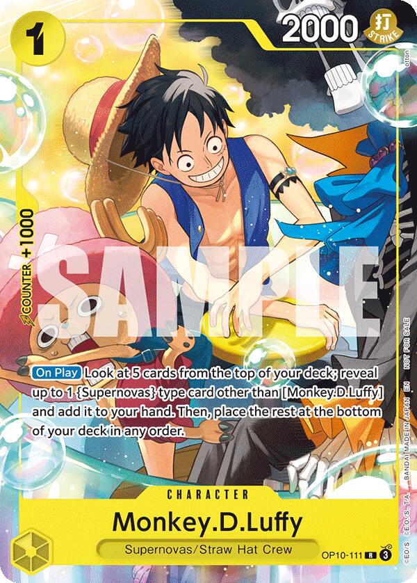 Monkey.D.Luffy (Welcome Pack 2026 Vol.1) [One Piece Promotion Cards] | Shuffle n Cut Hobbies & Games