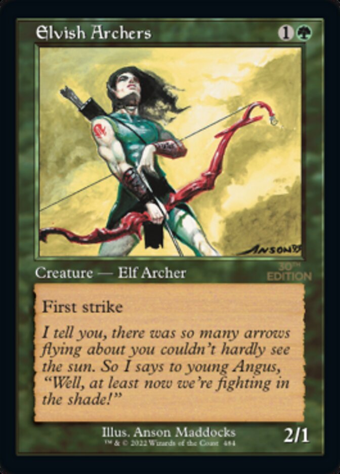 Elvish Archers (Retro) [30th Anniversary Edition] | Shuffle n Cut Hobbies & Games