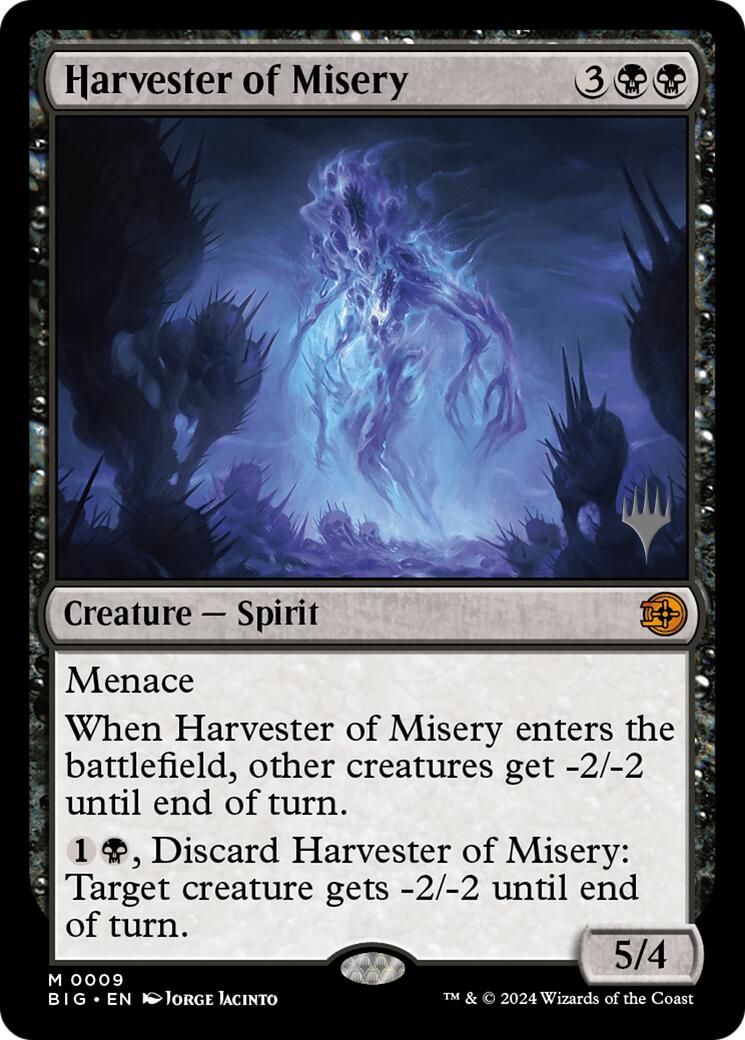 Harvester of Misery [Secrets of Strixhaven Promos] | Shuffle n Cut Hobbies & Games