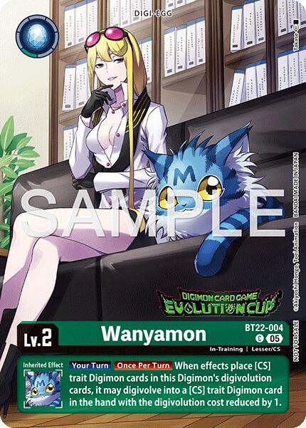 Wanyamon [BT22-004] (Evolution Cup 2026 Vol. 2) [Cyber Eden] | Shuffle n Cut Hobbies & Games