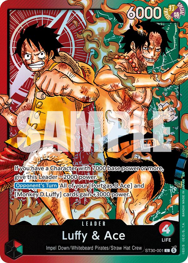 Luffy & Ace [Starter Deck EX: Luffy & Ace] | Shuffle n Cut Hobbies & Games