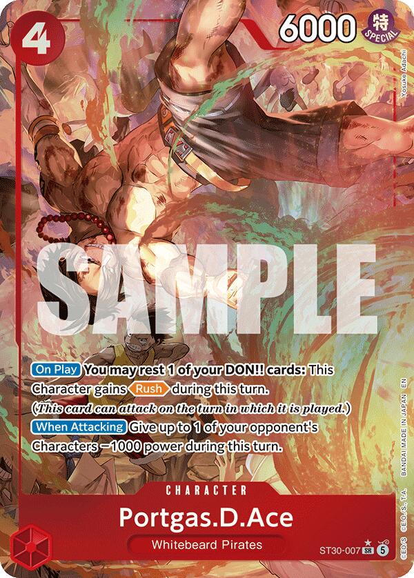 Portgas.D.Ace (Parallel) [Starter Deck EX: Luffy & Ace] | Shuffle n Cut Hobbies & Games