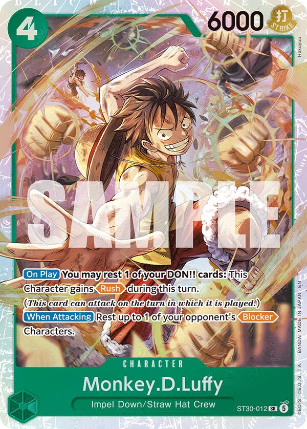 Monkey.D.Luffy [Starter Deck EX: Luffy & Ace] | Shuffle n Cut Hobbies & Games