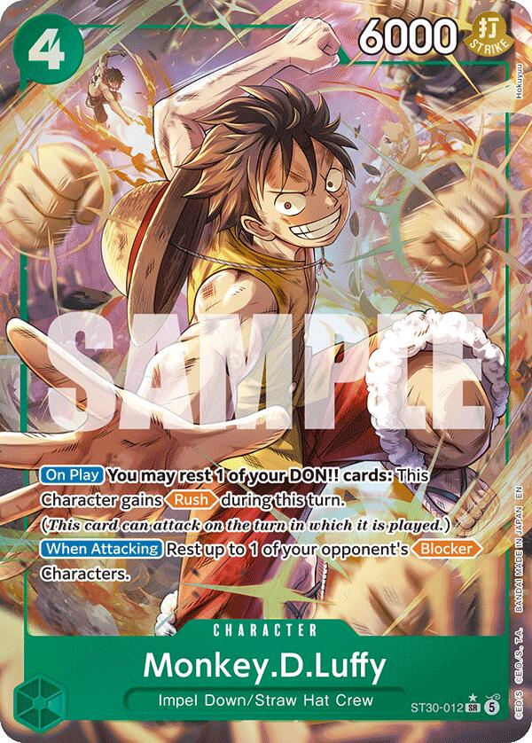Monkey.D.Luffy (Parallel) [Starter Deck EX: Luffy & Ace] | Shuffle n Cut Hobbies & Games