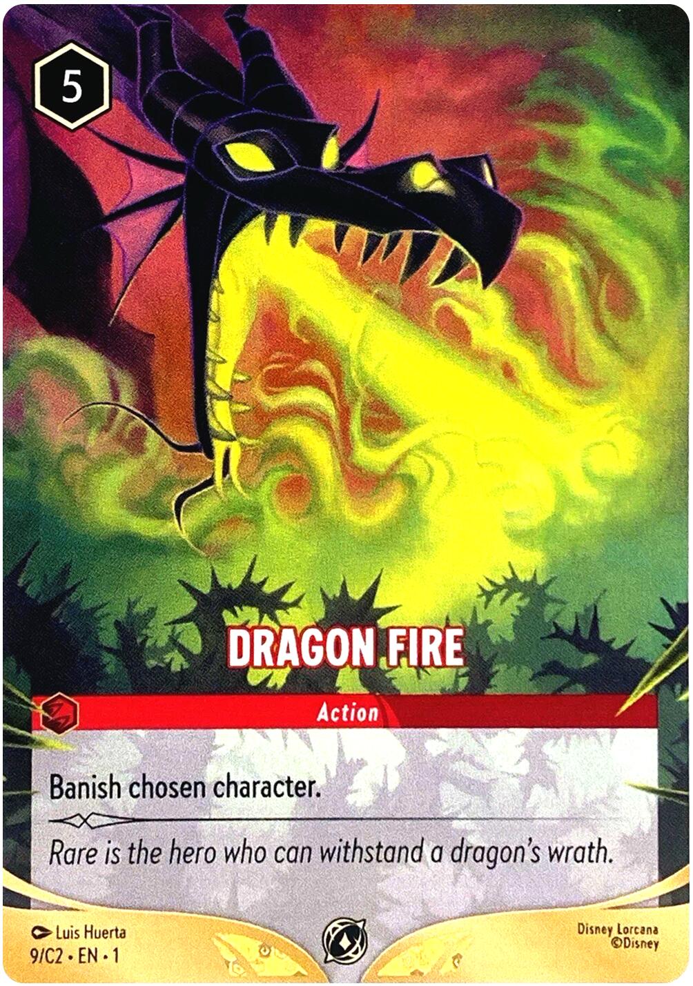 Dragon Fire (9/C2) (1) [Promo Cards] | Shuffle n Cut Hobbies & Games