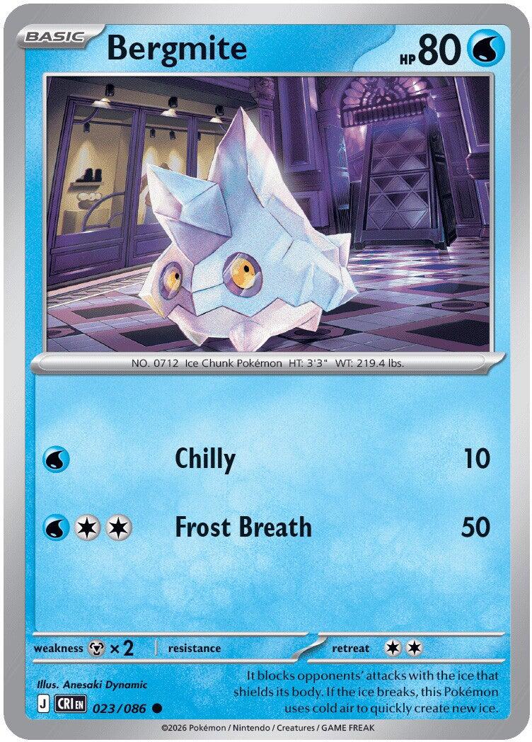 Bergmite (023/086) [Mega Evolution: Chaos Rising] | Shuffle n Cut Hobbies & Games
