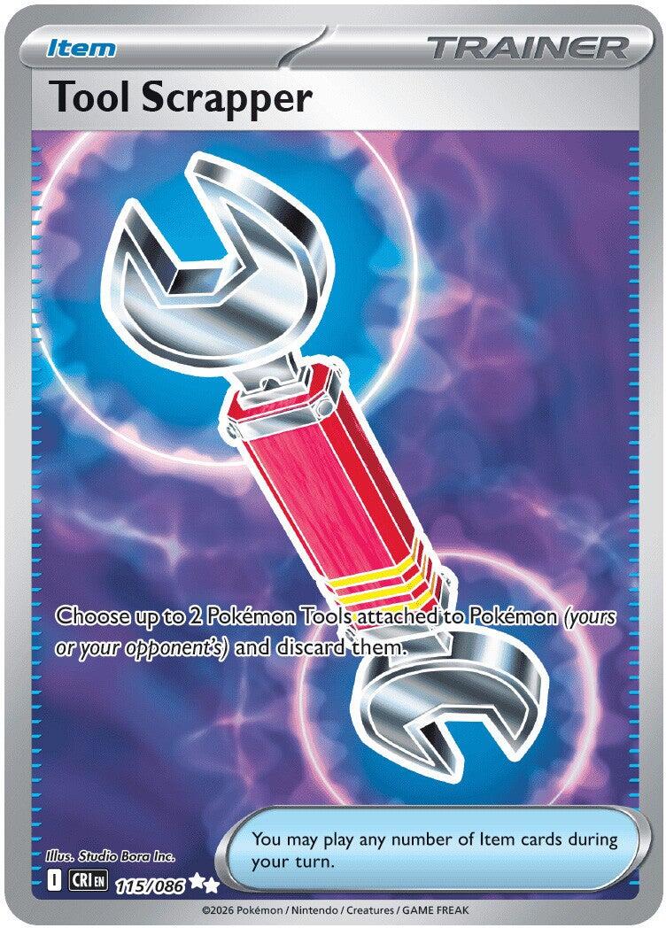 Tool Scrapper (115/086) [Mega Evolution: Chaos Rising] | Shuffle n Cut Hobbies & Games