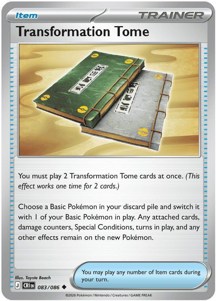 Transformation Tome (083/086) [Mega Evolution: Chaos Rising] | Shuffle n Cut Hobbies & Games