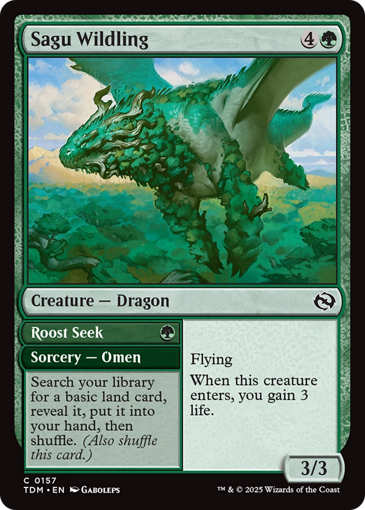 Sagu Wildling [Tarkir: Dragonstorm] | Shuffle n Cut Hobbies & Games