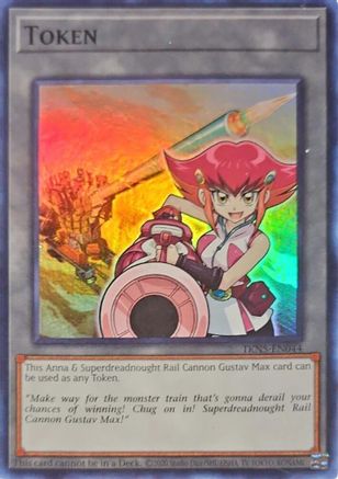 Token: Anna Kaboom & Superdreadnought Rail Cannon Gustav Max Super Rare | Shuffle n Cut Hobbies & Games