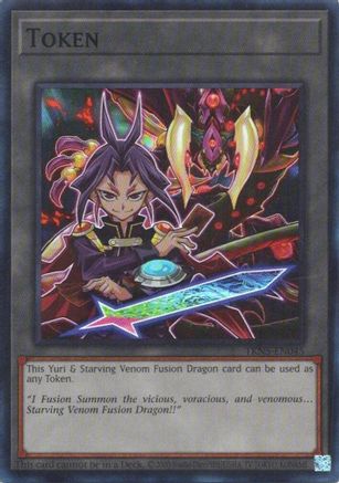 Token: Yuri & Starving Venom Fusion Dragon Super Rare | Shuffle n Cut Hobbies & Games