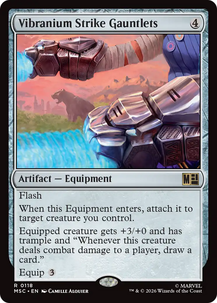 Vibranium Strike Gauntlets [Marvel Super Heroes Commander] | Shuffle n Cut Hobbies & Games