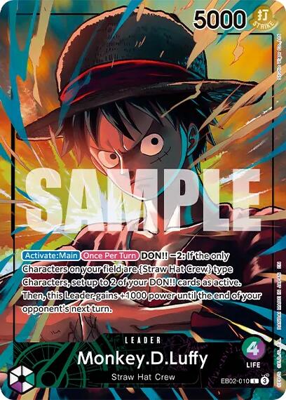 Monkey.D.Luffy (Official Playmat Limited Edition Vol.5) [One Piece Promotion Cards] | Shuffle n Cut Hobbies & Games