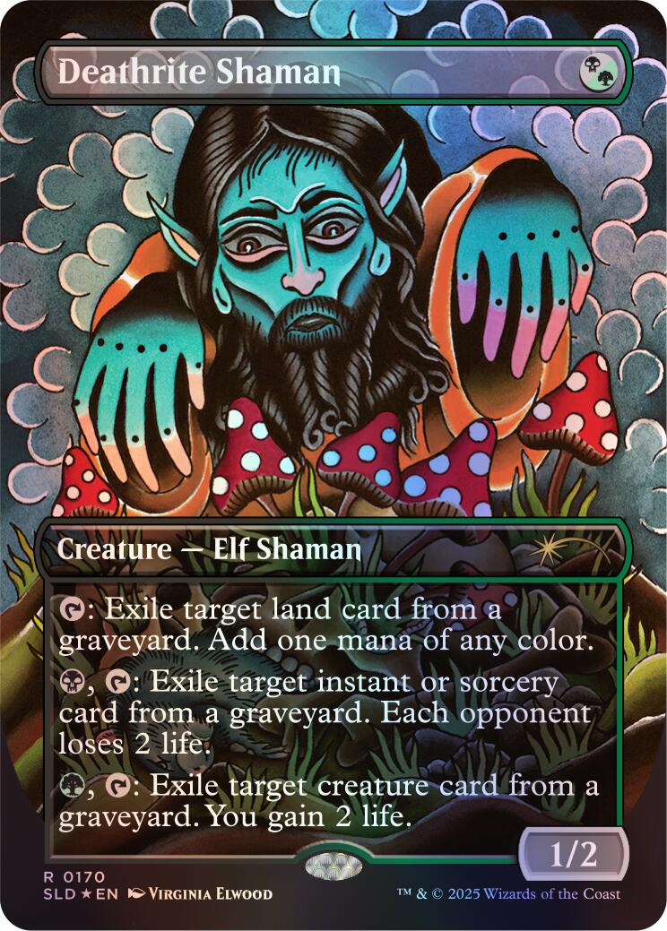 Deathrite Shaman (Rainbow Foil) [Secret Lair Drop Series] | Shuffle n Cut Hobbies & Games