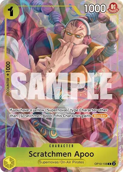 Scratchmen Apoo (Premium Card Collection -Best Selection Vol. 6-) [One Piece Promotion Cards] | Shuffle n Cut Hobbies & Games