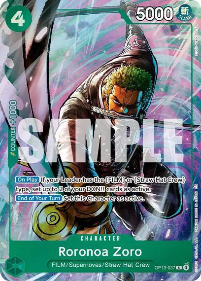 Roronoa Zoro (Premium Card Collection -Best Selection Vol. 6-) [One Piece Promotion Cards] | Shuffle n Cut Hobbies & Games