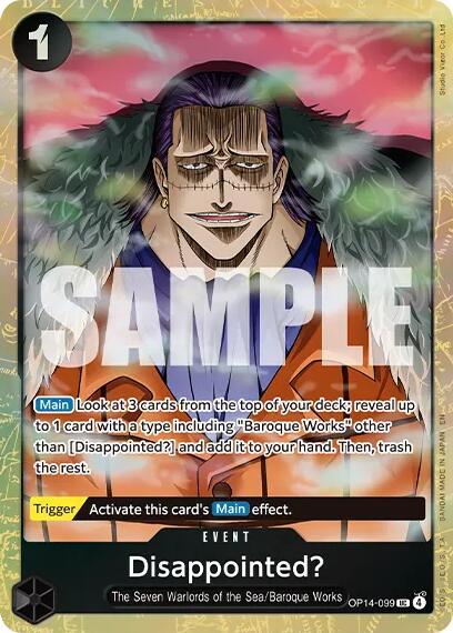 Disappointed? (Premium Card Collection -Best Selection Vol. 6-) [One Piece Promotion Cards] | Shuffle n Cut Hobbies & Games