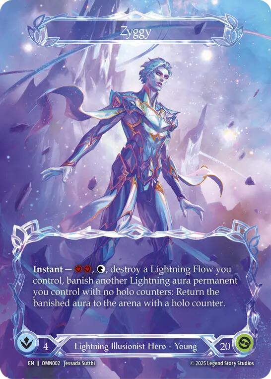Zyggy (Marvel) [OMN002] (Omens of the Third Age)  Cold Foil | Shuffle n Cut Hobbies & Games