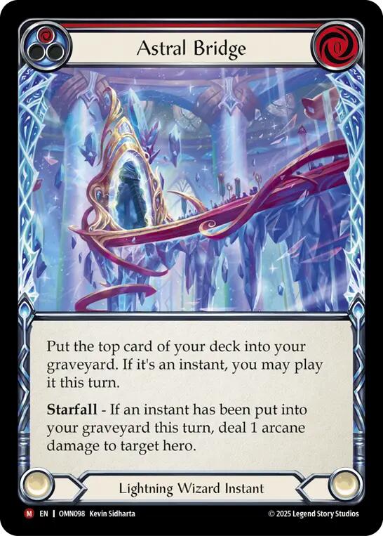 Astral Bridge (Red) [OMN098] (Omens of the Third Age) | Shuffle n Cut Hobbies & Games
