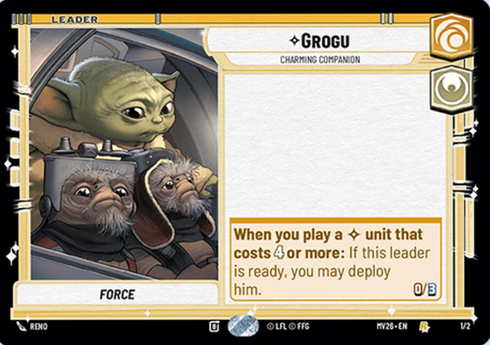 Grogu - Charming Companion (1/2) (1/2) [Judge Promos] | Shuffle n Cut Hobbies & Games