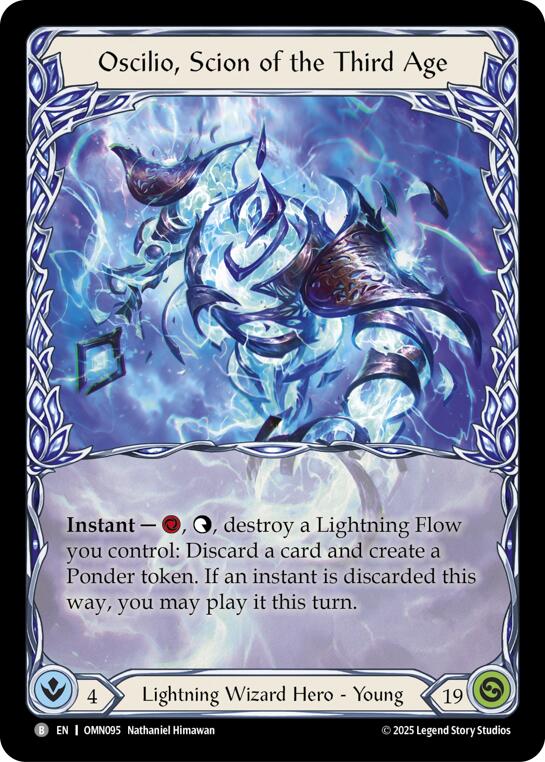 Oscilio Scion Of The Third Age [OMN095] (Omens of the Third Age) | Shuffle n Cut Hobbies & Games