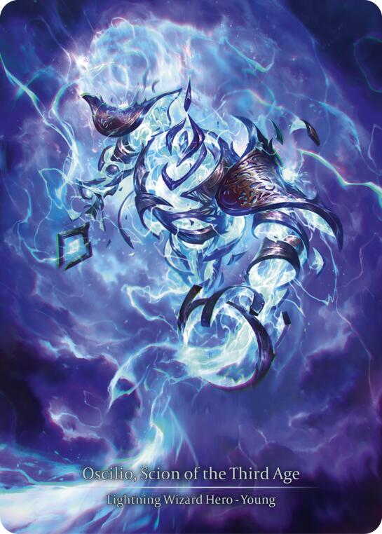 Oscilio Scion Of The Third Age (Marvel) [OMN095] (Omens of the Third Age)  Cold Foil | Shuffle n Cut Hobbies & Games