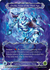 Oscilio Scion Of The Third Age (Marvel) [OMN095] (Omens of the Third Age)  Cold Foil | Shuffle n Cut Hobbies & Games