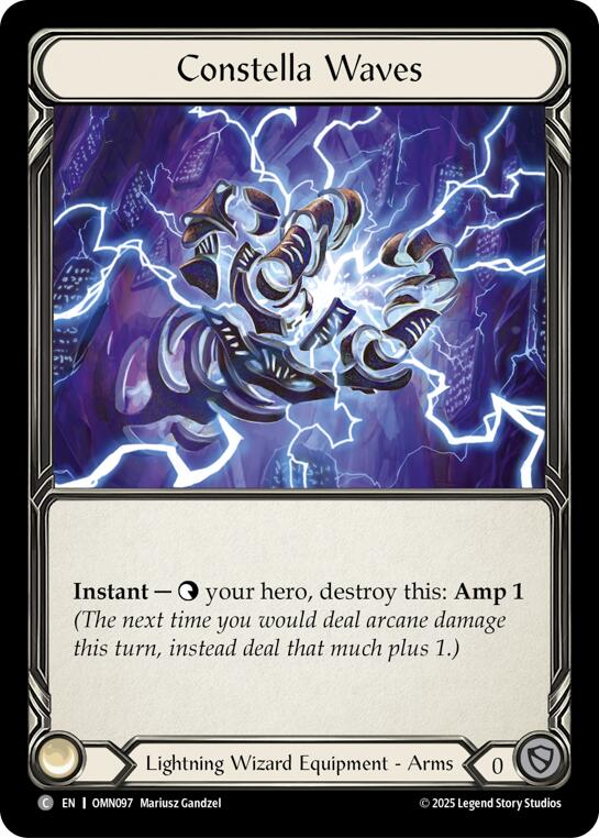 Constella Waves [OMN097] (Omens of the Third Age)  Cold Foil | Shuffle n Cut Hobbies & Games