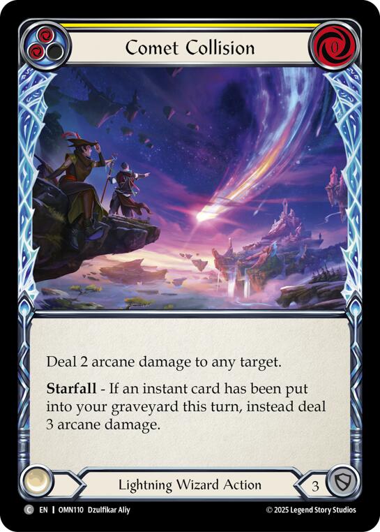 Comet Collision (Yellow) [OMN110] (Omens of the Third Age) | Shuffle n Cut Hobbies & Games