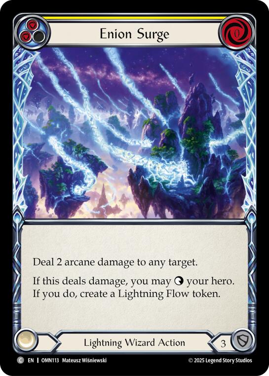 Enion Surge (Yellow) [OMN113] (Omens of the Third Age) | Shuffle n Cut Hobbies & Games