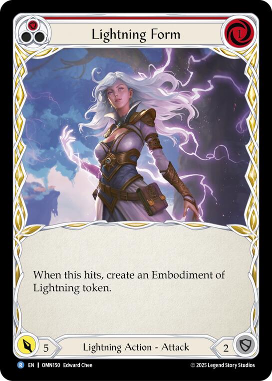 Lightning Form (Red) [OMN150] (Omens of the Third Age) | Shuffle n Cut Hobbies & Games