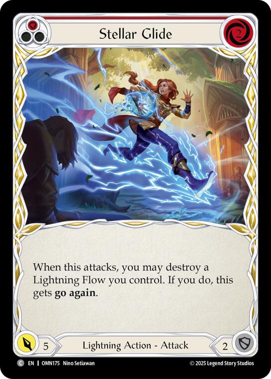 Stellar Glide (Red) [OMN175] (Omens of the Third Age) | Shuffle n Cut Hobbies & Games