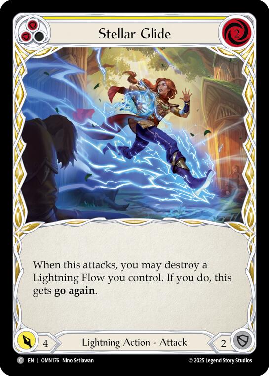 Stellar Glide (Yellow) [OMN176] (Omens of the Third Age) | Shuffle n Cut Hobbies & Games