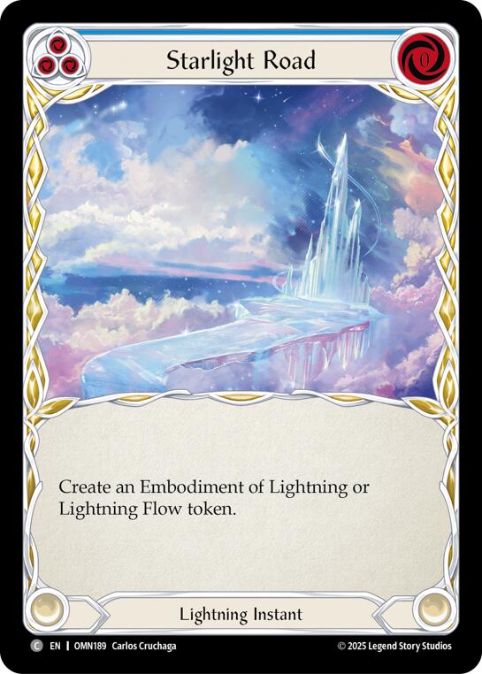 Starlight Road (Blue) [OMN189] (Omens of the Third Age) | Shuffle n Cut Hobbies & Games