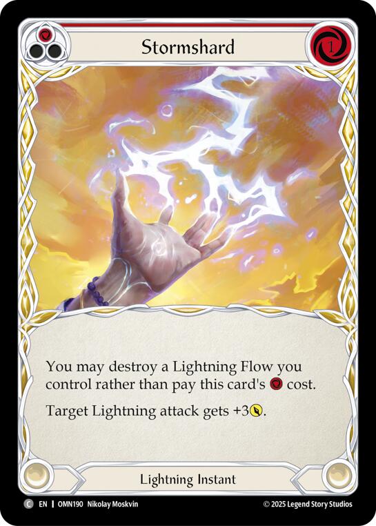 Stormshard (Red) [OMN190] (Omens of the Third Age) | Shuffle n Cut Hobbies & Games