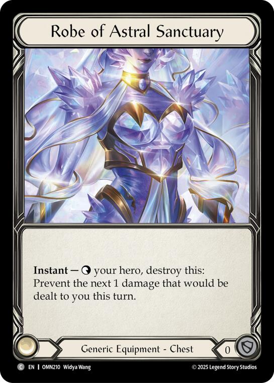 Robe Of Astral Sanctuary [OMN210] (Omens of the Third Age) | Shuffle n Cut Hobbies & Games